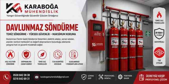 Davlumbaz Söndürme Sistemi | Endüstriyel Mutfak Yangın Söndürme Çözümleri