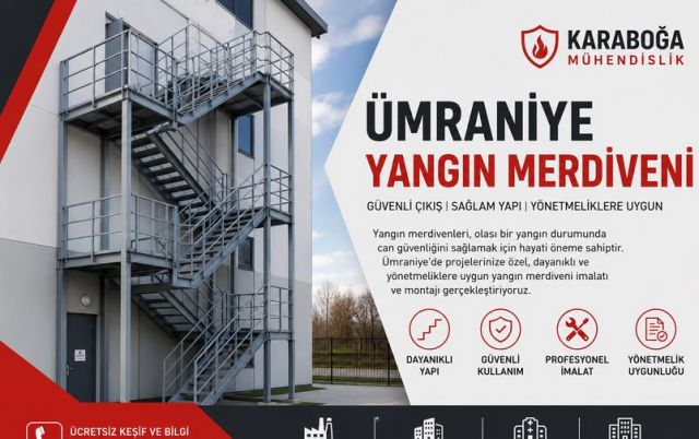 Yangın Merdiveni Yaptırma